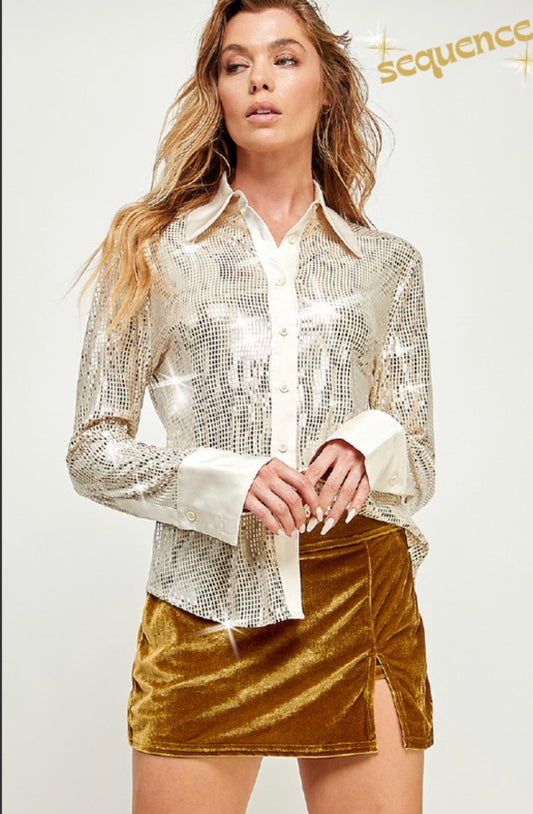 Sequin Shirt